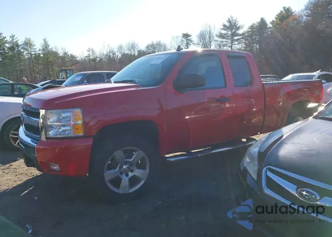 2011 Chevrolet Silverado 1500 Lt из США, поврежденный, VIN 1GCRKSE3XBZ461110